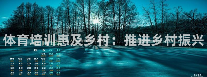 极悦平台是干嘛的软件：体育培训惠及乡村：推进乡村振兴