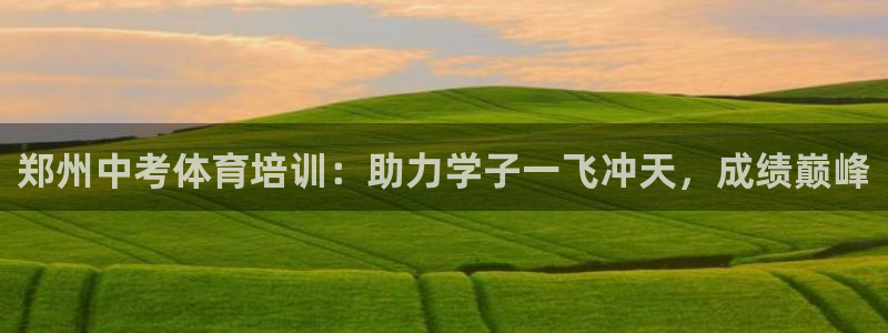 极悦娱乐挂机赚钱是真的吗吗：郑州中考体育培训：助力学