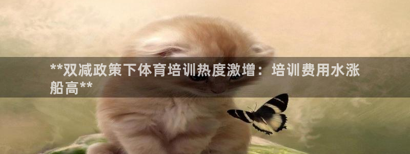 极悦平台使用教程图解：**双减政策下体育培训热度激增