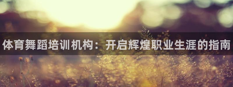 极悦益生菌猫粮怎么样：体育舞蹈培训机构：开启辉煌职业