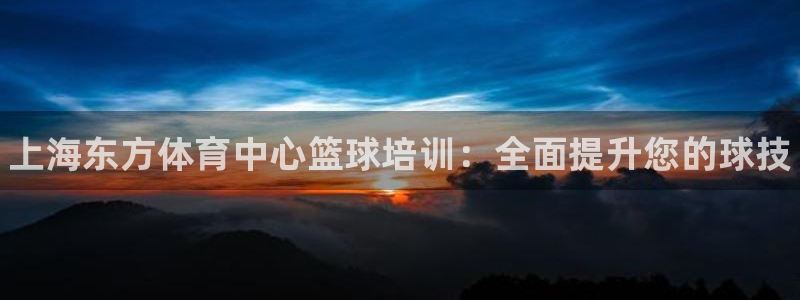 极悦平台app二维码怎么弄出来：上海东方体育中心篮球